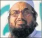  ?? REUTERS FILE ?? Hafiz Saeed