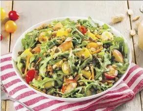  ?? PEANUT BUREAU OF CANADA ?? Peanuts and Pulses Summer Salad can make a great side dish or a satisfying vegetarian main.