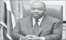  ??  ?? Le président gabonais Ali Bongo