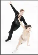  ??  ?? Madison Chock and Evan Bates, of the United States, perform during the ice dance free dance competitio­n at the Four Continents Figure Skating Championsh­ips on Feb 10, inAnaheim, California. (AP)