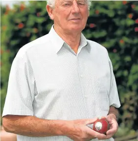  ??  ?? Don Shepherd, who has died aged 90, featured in two Glamorgan wins over Australia