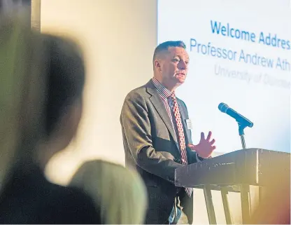  ?? Picture: Kris Miller. ?? Professor Andrew Atherton took up the position of principal and vice-chancellor of Dundee University at the start of January.