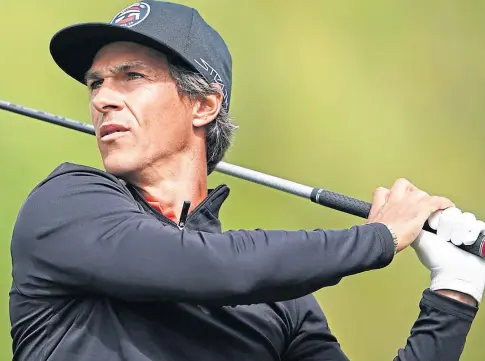  ?? ?? LEADER: Thorbjorn Olesen shares the lead at the Belfry with Ryan Fox after opening rounds of 66.