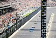  ??  ?? Und so sah das Indy 500 2017 aus.