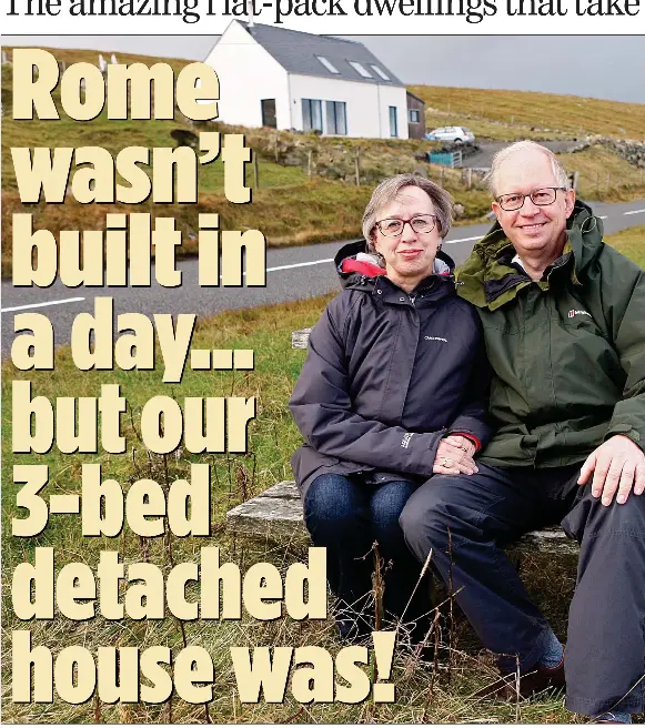 Rome wasn’t built in a day... but our 3-bed detached house was ...