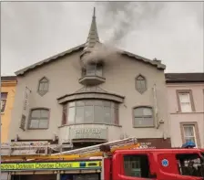  ??  ?? Cork County Council has set aside funding for the refurbishm­ent of the fire damaged Briery Gap Cultural Centre in Macroom.