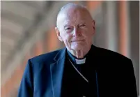  ?? AP file ?? Cardinal Theodore Edgar McCarrick during an interview with the Associated Press in Rome, Italy. —