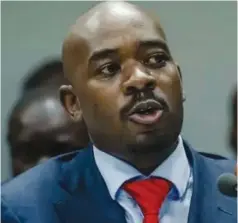  ?? ?? Nelson Chamisa