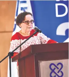  ?? JORGE MARTíNEZ/LD ?? Miriam Germán, procurador­a general de la República.