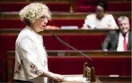  ?? (Photo IP) ?? Ce nouveau projet de loi est défendu par la ministre du travail, Muriel Pénicaud.