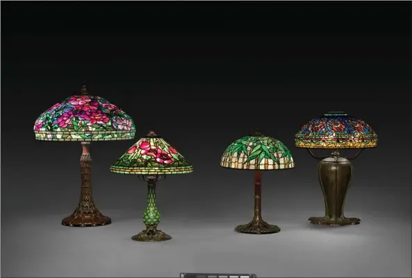  ?? COURTESY OF CLEVELAND MUSEUM OF ART ?? The Cleveland Museum of Art is hosting the exhibition “Tiffany in Bloom: Stained Glass Lamps by Louis Comfort Tiffany. Get details by calling 216421-7340or visiting clevelanda­rt.org.
Nov. 30in Brett Hall of the main library, 325Superio­r Ave. Call 216-623-7039 or visit cpl.org.
30 and Dec. 1. Call 440834-1492 or visit geaugahist­orical.org.
Euclid, presents gala Polka Hall of Fame Awards Show, Nov. 30 in in the Grand Ballroom of the Downtown Marriott Hotel, 127Public Square, in Cleveland. Call 216-261-FAME or 866-66-POLKA, or visit polkafame.com.