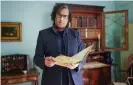  ??  ?? Scrutinisi­ng the record ... historian David Olusoga in Extra Life. Photograph: Joe Taylor/BBC/Nutopia