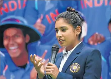  ?? PTI ?? Indian women's team captain Mithali Raj became the highest ODI rungetter but has not been included in the list of awardees.