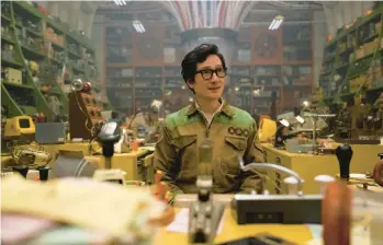  ?? MARVEL/DISNEY+ ?? Ke Huy Quan plays the enthusiast­ic TVA repair guy Ouroboros in the second season of“Loki.”