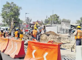  ?? WENDY LAZCANO ?? La industria
de la construcci­ón resintió los efectos de la pandemia