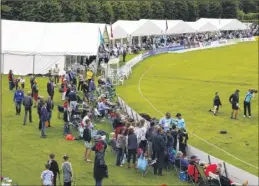  ?? FM4427205 ?? Crowds flock to Tunbridge Wells’ Nevill Ground for last year’s NatWest T20 Blast match against Surrey