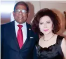  ?? ?? Malaysian Ambassador Melvin Malik and Dr. Liza Quirolgico