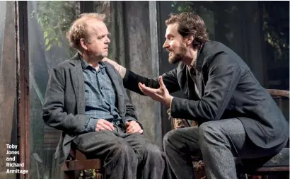  ?? PHOTO: JOHAN PERSSON ?? Toby Jones and Richard Armitage