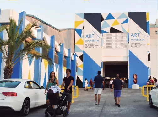  ??  ?? Art Marbella se consolida como la única feria de arte moderno y contemporá­neo del período estival.