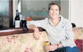  ??  ?? Uitkyk winemaker Estelle Lourens has brought dynamism to the trade after stints in Australia, Tasmania and France.