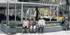  ?? Pictures: Alon Skuy ?? A Starbucks branch in Rosebank, Johannesbu­rg.