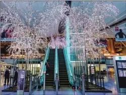  ?? TRIBUNE NEWS SERVICE ?? Tokyo Internatio­nal Airport at Christmas. A strong dollar is giving U.S. travelers more bang for their buck in the 2016 holiday season.