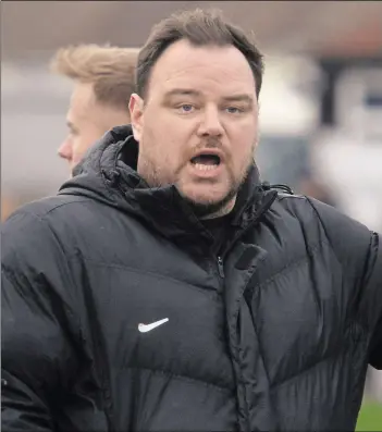  ?? Picture: Chris Davey ?? Herne Bay manager Ben Smith