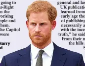  ?? ?? ‘UNFAIR’: Harry has blasted UK media