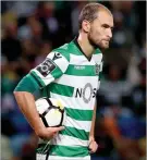  ??  ?? Bas Dost apontou 27 golos em 30 jogos na Liga portuguesa