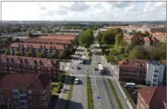  ?? ?? På hverdage kører der ifølge Aarhus Kommune ca. 18.000 bilister på Marselis Boulevard. Foto: Aarhus Kommune