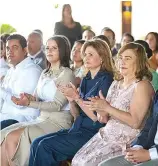  ?? F.E. ?? Raquel Peña participó en el encuentro de la Cámara de Comercio y Producción.