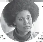  ?? JENNIFER CLASEN ?? Joy Bryant stars as Eleanor Holmes Norton, who represente­d the Newsweek women in their EEOC lawsuit, the show’s inspiratio­n.