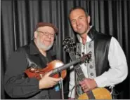  ??  ?? Charlie Zahm & Tad Marks bring their celtic music to the State Theatre in Boyertown on March 3.