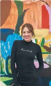  ?? Cortesía ?? Mariana Gómez estudió Arte en la Universida­d de los Andes y continuó su formación en Nueva York./