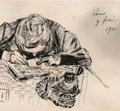  ?? (MUSÉE DE CAROUGE) ?? Choisi par Brigitte Rosset, comédienne
«Ce dessin a immédiatem­ent attiré mon attention. Je ne connais ni son auteur ni son époque. Il pourrait être l’oeuvre d’un grand artiste ou naître du trait de génie d’un enfant.
Je sais juste qu’il me plaît...