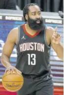  ?? (Photo: AFP) ?? James Harden