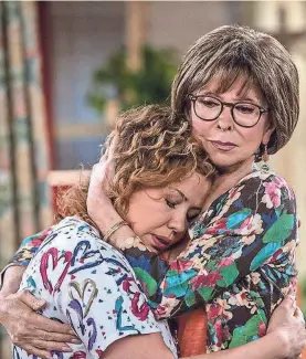  ?? MICHAEL YARISH/NETFLIX ?? Justina Machado, left, and Rita Moreno lead “One Day at a Time,” a joyful comedy series that isn’t afraid to tackle tough subjects.