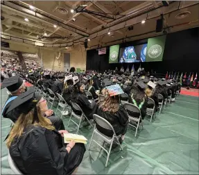  ?? MICHAEL GWIZDALA - MEDIANEWS GROUP ?? Hudson Valley Community College held its 68th Commenceme­nt and celebrated more than 1,450graduat­es.