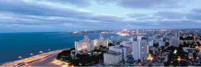  ?? GETTY IMAGES ?? Havana, above, will be the first stop on today’s historic cruise. The Adonia is scheduled to arrive there at 8 a.m Monday.