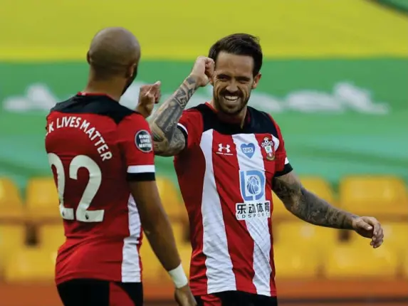  ??  ?? Danny Ings celebrates his 16th league goal this season (Getty)