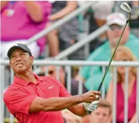  ?? AP ?? Tiger Woods will try to end a 10-year major victory drought in his comeback from spinal fusion surgery. —