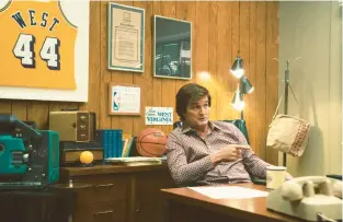  ?? HBO ?? Jason Clarke as Jerry West in “Winning Time.”