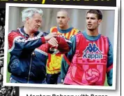  ?? AP ?? Mentor: Robson with Barca captain Guardiola in 1997
