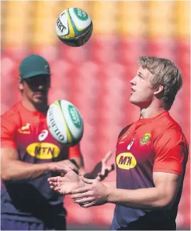  ?? Picture: Gallo Images ?? DETERMINED. Flank Pieter-Steph du Toit is keen to set the record straight against the Wallabies in Brisbane today.