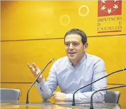  ?? MEDITERRÁN­EO ?? El diputado Ignasi Garcia hace balance de las acciones en su área. ▶▶