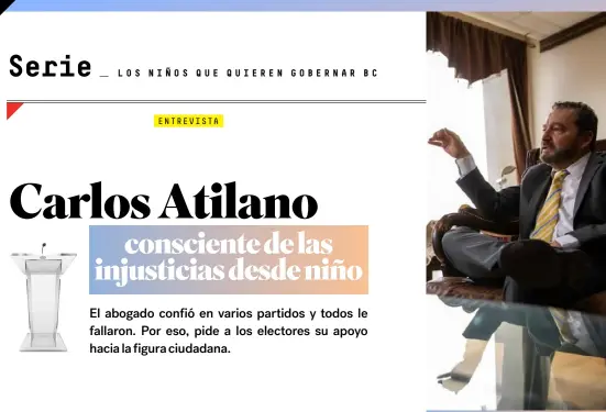  ??  ?? “Si fuera alguien que buscara una chamba, ya estuviera yo en el gobierno, pero cuando yo veo que no se van a cumplir los compromiso­s, prefiero dar un paso al costado”.