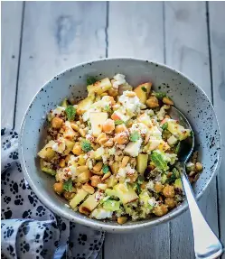 CHICKPEA, APPLE & PINE NUT SALAD - PressReader