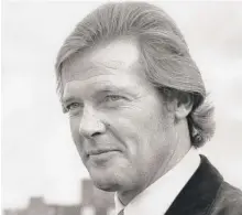  ?? | AFP/ GETTY ?? Roger Moore in 1972, chosen as the new James Bond.