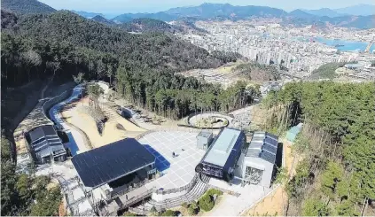  ?? PHOTO: SUPPLIED ?? Top five . . . Skyline Enterprise­s has become the latest $1 billion company on the Deloitte South Island Index; pictured, the $20 million Skyline Luge Tongyeong, in South Korea, which opened to the public about 16 months ago.