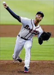  ?? MIKE ZARRILLI / GETTY IMAGES ?? Mike Foltynewic­z has pitched well this season and could earn a spot in the All-Star Game. He is 5-4 with a 2.14 ERA.